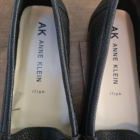 Anne Klein Women's Shoes Size 8 Black Moccasin Driving Shoes Flat New - Picture 4 of 8